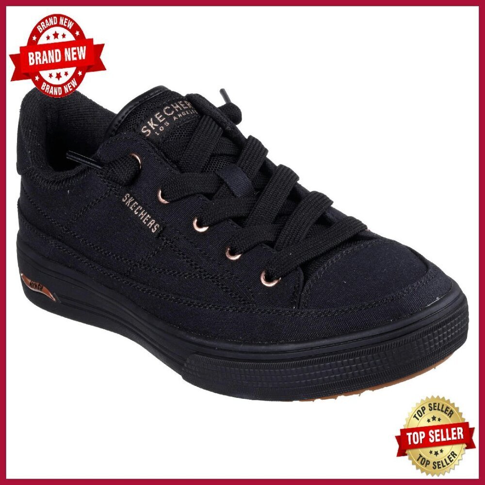 Arch Support Slip-On Sneakers Women's Size 7 Canvas Vegan Comfort